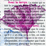 empreinte feuille peinture